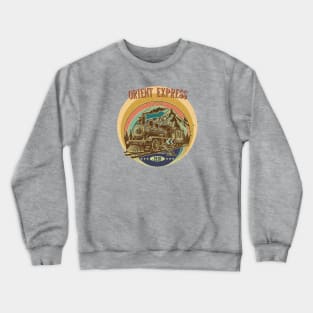 RETRO TRAIN Crewneck Sweatshirt